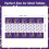 Graduation tablecloth purple gold 54" x 108" 3 pack 5