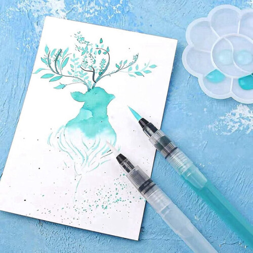 Watercolor Brush Pens Set 24 Pieces 1