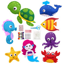 Sewing Craft Kit for Kids Educational Felt Stuffed Animal