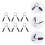 Weight Bar Clips for Barbell 6 pcs 2