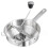 Stainless Steel Potato Masher with Garlic Press Function 1