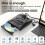 Ultra-Thin USB 3.0 DVD Drive 6-in-1 External Optical Drive 6