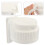 Mason jar pour spout lid with handle white 1 piece 2