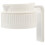 Mason jar pour spout lid with handle white 1 piece 3