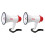 Pyle Pro bull horn with siren and recorder 2 pack 1