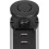 Emuca Vertical Liftable Multiconnector, EU, Painted in black, Plastic and Aluminium. 6