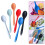 Silicone Spoon Set Japanese Style 6 Pieces 6