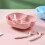 Homeer Kids Tableware Set Non-Slip Suction Plate with Lid 3