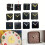 Quartz Clock Movement Kit Long Shaft Fluorescent 7