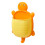 Turtle-shaped wall-mounted storage box with multiple 6