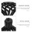 Retro Round Cabinet Knobs Vintage 6 pcs 4