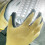 Rubber Electrical Gloves 400V Insulated Stretch 7