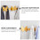 Butterfly Wall Hooks Gold Heavy Duty 6-Pack 6