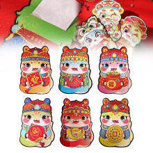 Red Envelopes for Year of the Snake 6 pcs