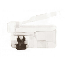 Platinum Tools RJ11 6P4C flat-stranded cable connector pack