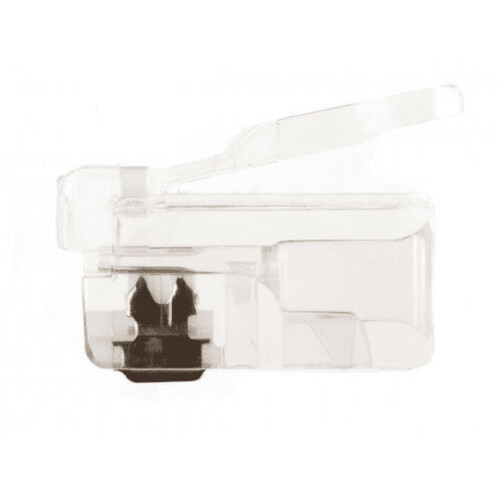 Platinum Tools RJ11 6P4C flat-stranded cable connector pack