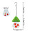Homerr hanging hummingbird feeder mushroom shape large 8