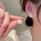 Meidiya bunny stud earrings faux pearl 1 pair 1