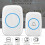 Wireless Doorbell - Black - Waterproof - 300m Range - 38 Melodies 3