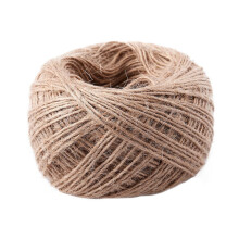 Jute twine natural textured 100 m 1 mm