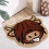 Cow-shaped front door mat non-slip absorbent 7