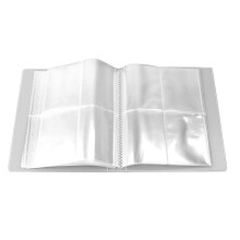 MarinaVida transparent jewelry storage book with 12 pages