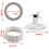 Blender blade replacement kit with jar base cap and O-ring 6