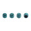 Solacol universal rhinestone tire valve caps 4 pcs 6