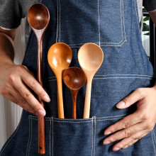 Pink Mixing Spoon Long Handle Heat-Resistant Food Grade