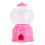 Bubble Gumball Dispenser Pink Mini Candy Machine 1 pc 1
