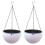 Hanging Planter Plastic Chlorophytum Pot 2 pcs 1