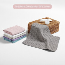 Homerr Hand Towel Waffle Design 30x30cm Polyester