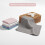 Homerr Hand Towel Waffle Design 30x30cm Polyester 1