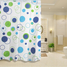 PEVA shower curtain liner waterproof mildew resistant 71 x