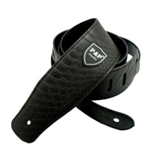 Leather Guitar Strap Adjustable for Acoustic and Electric