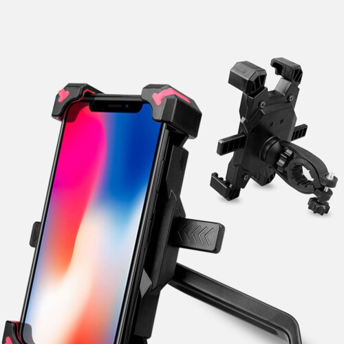 Motorcycle Electric Scooter Phone Holder Bracket 360 2