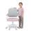 Fotel obrotowy Junior 4.3 Pink-Grey 2
