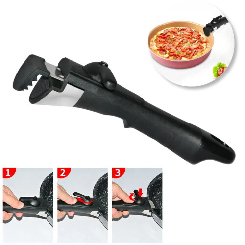 Cookware Handle Replacement Clip Black Universal 1