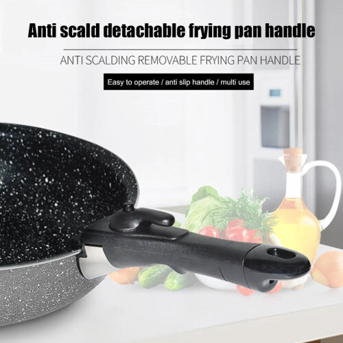 Cookware Handle Replacement Clip Black Universal 2