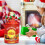 Red Santa Hat Lollipop Covers Christmas Decor 6 Pack 3