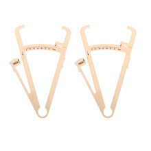 Handheld Skinfold Caliper Body Fat Measurement Device 2 pcs