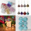 Christmas Ball Ornaments White Gold 6 pcs 2