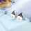 Sterling Silver Pearl Dangle Earrings for Women 4