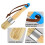 Bristle Brush Wooden Handle 3 pcs 2