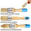 Bristle Brush Wooden Handle 3 pcs 4