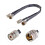 UHF Female-Female Coaxial Cable 40cm 2