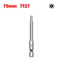 GLFSIL hollow torx screwdriver bit T40 75mm hex shank