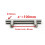 GLFSIL stainless steel T-type drawer pull 2–14 inches 1
