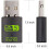 USB WiFi Bluetooth Adapter 600Mbps Dual Band 2.4/5GHz 7