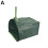 Large dustpan with handle for yard waste collection 1